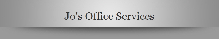 Jo's Office Services